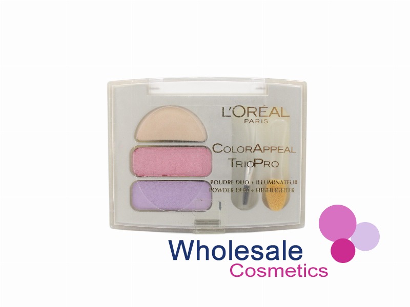 6 x L'Oreal Colour Appeal Trio Pro Eye Shadows - 309 ROSE MAUVE